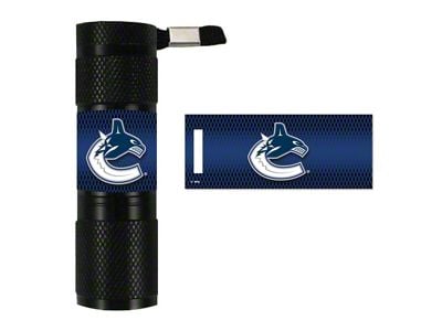 Flashlight with Vancouver Canucks Logo; Royal