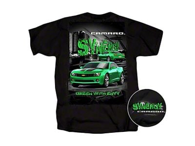 Green with Envy Synergy T-Shirt; Black