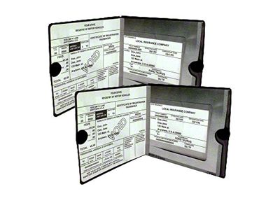 Insurance and Registration Wallet Holder