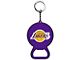 Keychain Bottle Opener with Los Angeles Lakers Logo; Purple