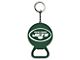 Keychain Bottle Opener with New York Jets Logo; Green