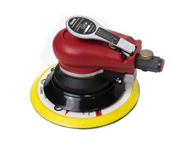 Low Vibration Palm Air Sander; 6-Inch