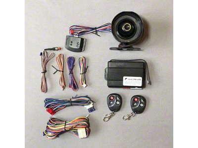 Mulit-Function Alarm with Siren and Dual Zone Shock Sensor (Universal; Some Adaptation May Be Required)