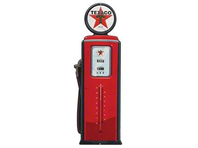 Oversized Thermometer Sign; Texaco Gas Pump