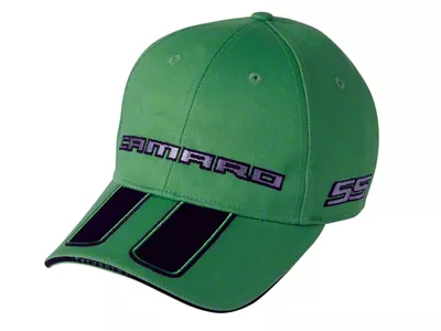 Rally Stripe Hat; Green