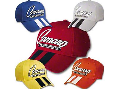 Rally Stripe Hat; Yellow