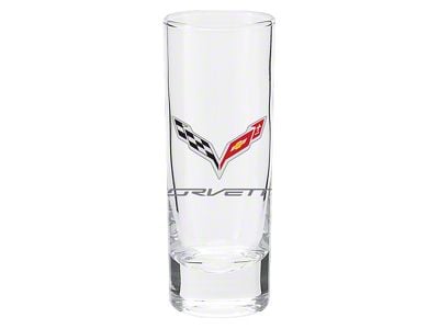 Shot/Coridal Glass with C7 Logo; 2.50-oz.