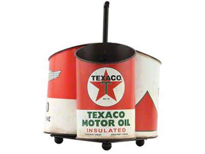 Texaco Oil Can Caddy