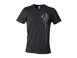 Vertical C7 Stingray T-Shirt; Black