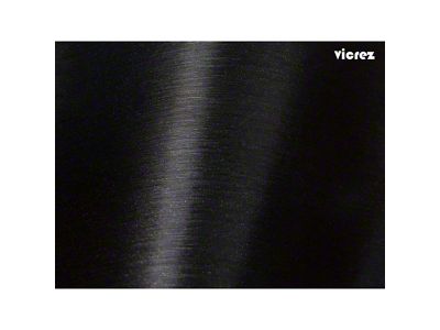 Vinyl Car Wrap Film; Brushed Black Aluminum (Universal; Some Adaptation May Be Required)