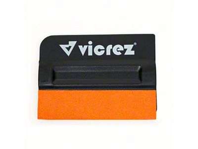 Vinyl Pro-Tint Squeegee; Orange Suede