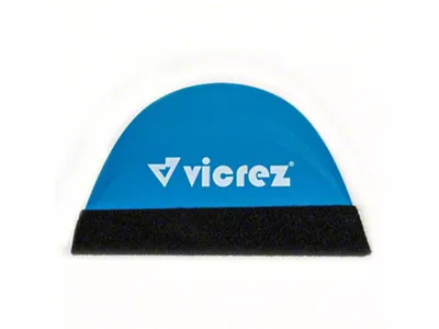 Vinyl Wrap Smart Felt Soft Blue Suede Squeegee