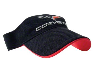 Visor with C6 Logo