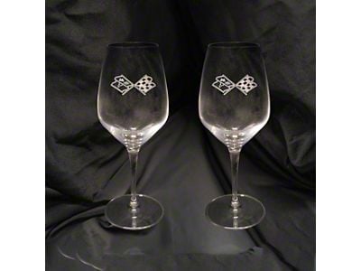 Wine Glasses with C3 Logo; 12.5-oz.