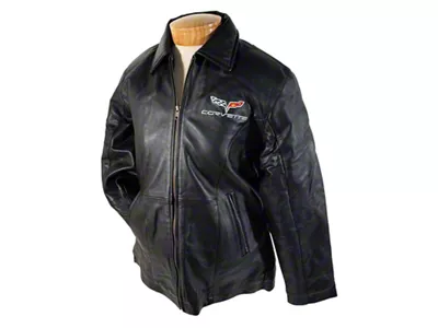 Women's C6 Lambskin Jacket with Logo