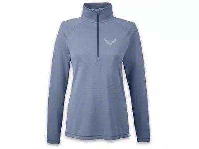 Women's Under Armour Tech-Stripe Quarter-Zip Fleece