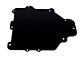 UMI Performance HVAC Delete Panel; Black (93-02 Camaro)