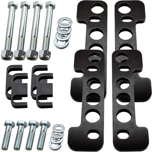 UPR Products Mustang Aluminum Ultra Light K-Member Spacer Shim Kit; 1 ...