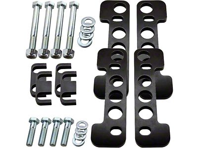 UPR Products Aluminum Ultra Light K-Member Spacer Shim Kit; 1-Inch (79-04 Mustang)