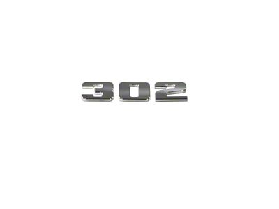 UPR Products Billet 302 Emblem; Satin (Universal; Some Adaptation May Be Required)