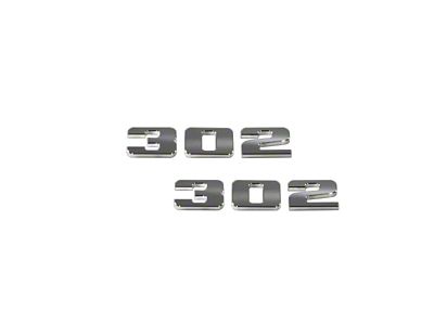 UPR Products Billet 302 Emblems; Satin (Universal; Some Adaptation May Be Required)