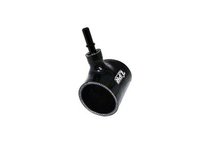 UPR Products Dual Valve Plug N Play Oil Catch Can with Coupler; Black (15-23 Mustang EcoBoost)