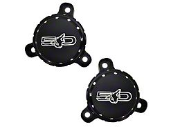 UPR Products Howling Coyote Billet Strut Cap Covers (15-24 Mustang GT, Dark Horse)