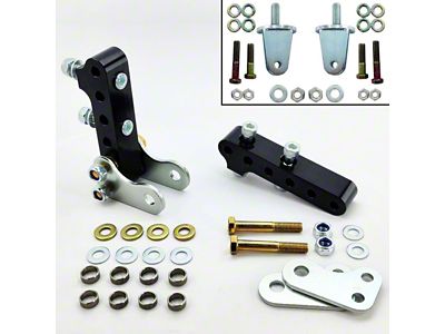 UPR Products Rear Coil-Over Mounting Kit with Adjustable Lower Mounts (79-04 Mustang, Excluding 99-04 Cobra)