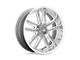 US Mag Bullet Textured Gunmetal with Milled Edges Wheel; 17x7 (05-09 Mustang GT, V6)