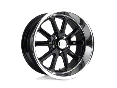 US Mag Rambler Gloss Black Wheel; 17x7; 1mm Offset (05-09 Mustang GT, V6)