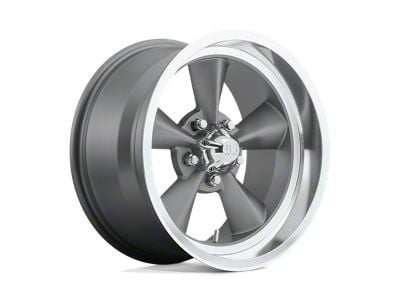 US Mag Standard Matte Gunmetal Wheel; 17x8; 1mm Offset (05-09 Mustang GT, V6)