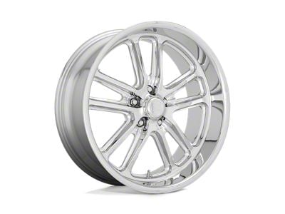 US Mag Bullet Chrome Wheel; 17x7 (10-14 Mustang GT w/o Performance Pack, V6)