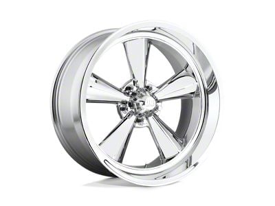 US Mag Standard Chrome Wheel; 17x7; 1mm Offset (10-14 Mustang GT w/o Performance Pack, V6)