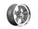 US Mag Standard Matte Gunmetal Wheel; 17x7; 1mm Offset (10-14 Mustang GT w/o Performance Pack, V6)