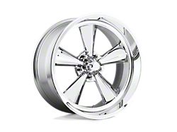 US Mag Standard Chrome Wheel; 17x7; 1mm Offset (15-23 Mustang GT w/o Performance Pack, , V6)