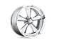 US Mag Standard Chrome Wheel; 15x7 (93-02 Camaro)