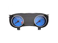 US Speedo Daytona Edition Gauge Face; 180 MPH; Blue (15-23 Charger, Excluding SRT Hellcat)