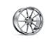 Variant Wheels Argon Brushed Titanium 2-Wheel Kit; Rear Only; 20x11 (10-15 Camaro, Excluding ZL1)