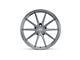 Variant Wheels Argon Brushed Titanium 2-Wheel Kit; Rear Only; 20x11; 43mm Offset (10-15 Camaro, Excluding ZL1)