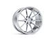 Variant Wheels Argon Silver Machined Face 2-Wheel Kit; 20x10 (16-24 Camaro, Excluding ZL1)
