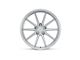 Variant Wheels Argon Silver Machined Face 2-Wheel Kit; Rear Only; 20x11 (16-24 Camaro)