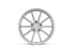 Variant Wheels Argon Silver Machined Face 2-Wheel Kit; Rear Only; 20x11; 43mm Offset (10-15 Camaro, Excluding ZL1)