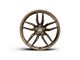 Variant Wheels Krypton Satin Bronze 2-Wheel Kit; Rear Only; 20x11 (16-24 Camaro)