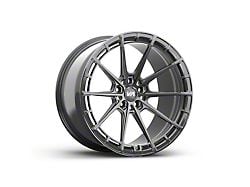 Variant Wheels Aure Gloss Gunmetal Wheel; Rear Only; 20x11; 44mm Offset (20-25 Corvette C8 Stingray)