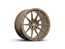 Variant Wheels Aure Satin Bronze Wheel; Front Only; 19x8.5 (20-24 Corvette C8 Stingray)