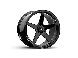 Variant Wheels Sena Gloss Black Wheel; Rear Only; 20x11; 44mm Offset (20-24 Corvette C8 Stingray)