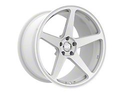 Variant Wheels Sena Gloss White Wheel; Front Only; 19x8.5 (20-24 Corvette C8 Stingray)