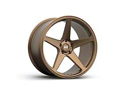 Variant Wheels Sena Satin Bronze Wheel; Front Only; 19x8.5; 36mm Offset (20-25 Corvette C8 Stingray)