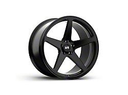 Variant Wheels Sena Satin Black Wheel; Rear Only; 20x10; 42mm Offset (21-25 Mustang Mach-E)