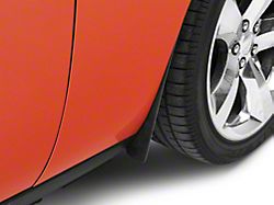 Mud Flaps; Front and Rear; Textured Black (15-23 Challenger SRT Hellcat, Excluding Widebody)